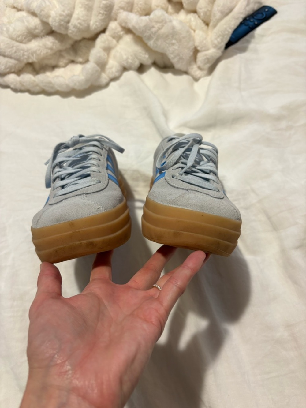 Adidas VL Court Bold Platform Sneaker Women’s Size 7 - Picture 7 of 8